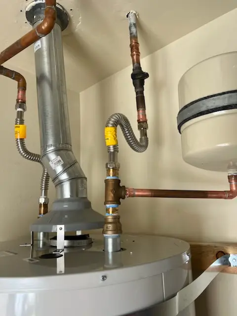 Water heater installation and plumbing repair in Carnegie
